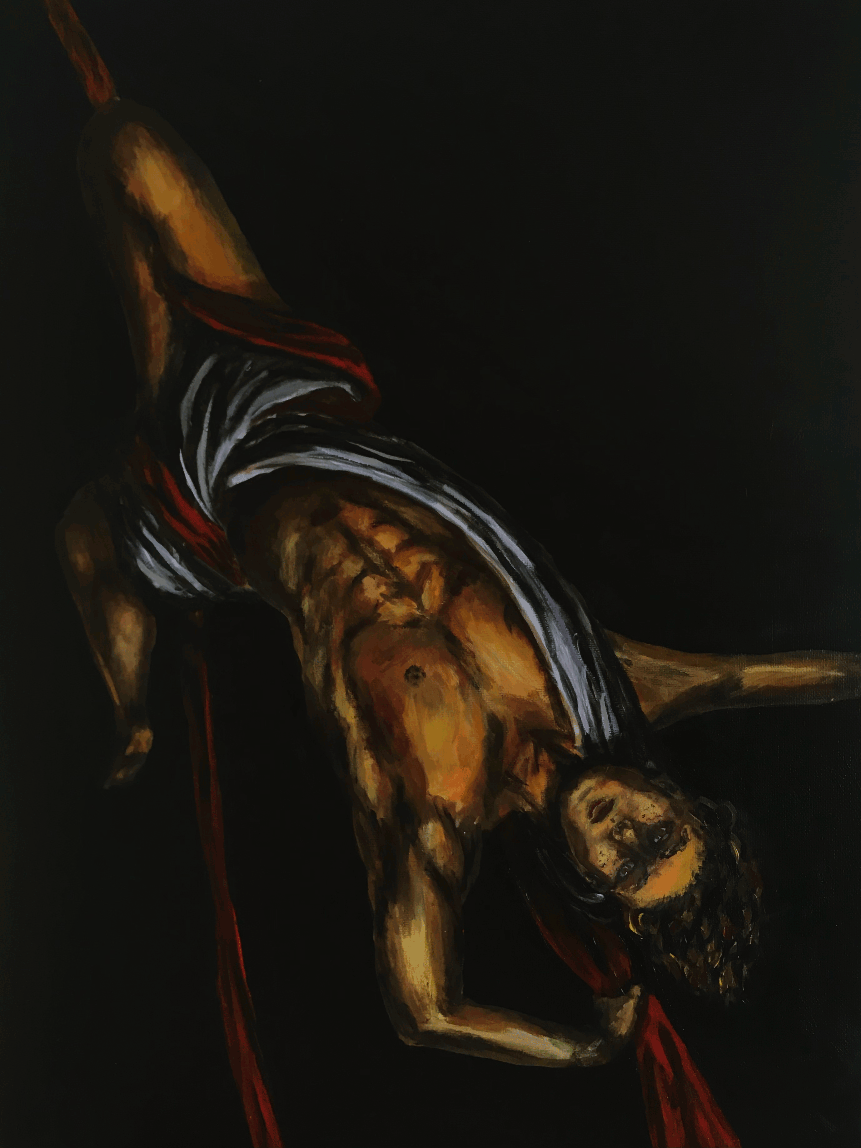 Caravaggio Demigod Self Portrait